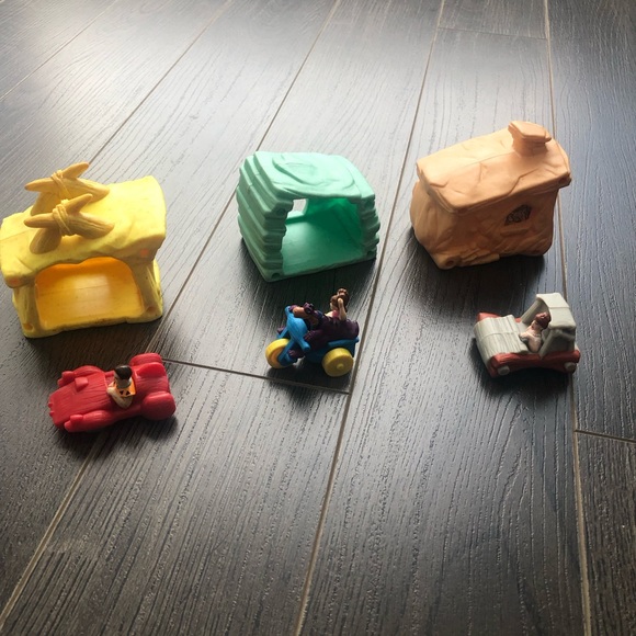 McDonald's Flintstones Toys Lot - Picture 2 of 5